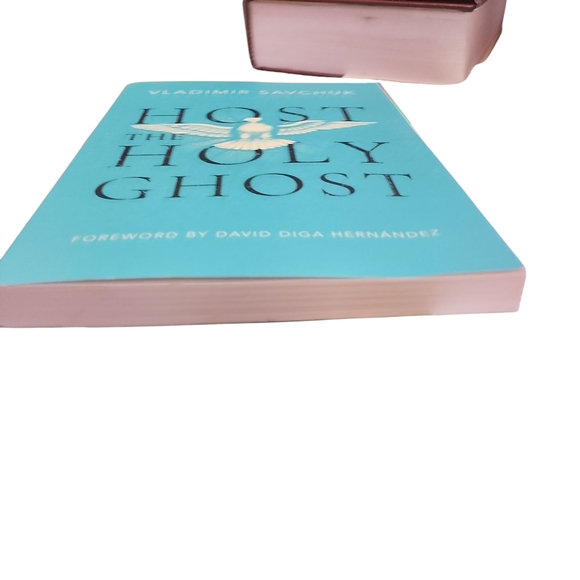 Vladimir Savchuk 'Host the Holy Ghost' Book - Teal and White - Picture 3 of 3